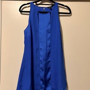 Jacob Vibrant Blue Sleeveless Top